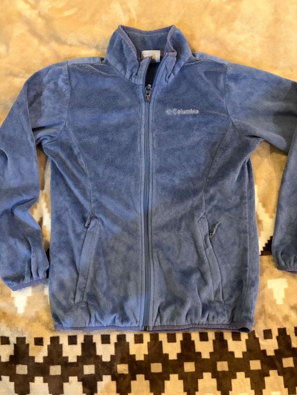 Columbia Kids Light Blue Full-Zip Fleece Jacket